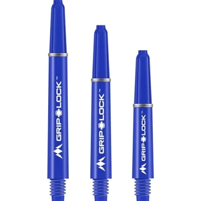 Image of Mission Darts GripLock Dart Shafts Tough Durable Nylon Stems Short, Orange, 5 Sets of (5XS1069)