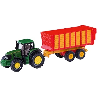 Image of John Deere with Silage Trailer