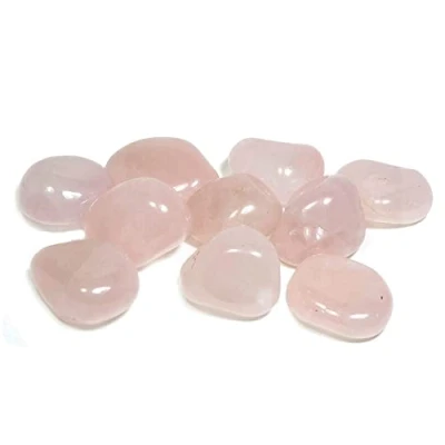 Image of CrystalAge Rose Quartz Tumble Stone (20 25mm) Pack of 5
