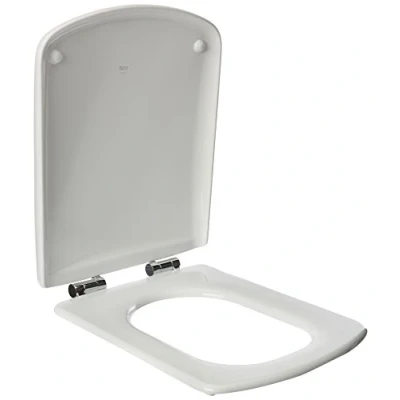 Image of Roca Sydney WC Toilet Seat with Soft Close Hinges in White