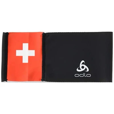 Image of Odlo Unisex Headband COMPETITION FAN WARM, Swissski black