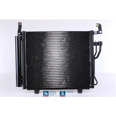 Image of 976060x200 Condenser NISSENS 940206 with dryer Aluminium 440mm R1234yf HYUNDAI: i10 I