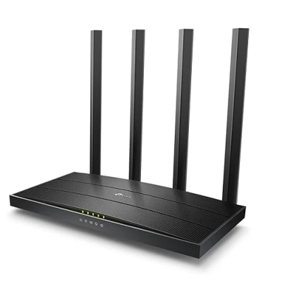 Image of TP Link Archer C6 Gigabit Wi Fi Router Dual Band AC1200 Wireless, Black