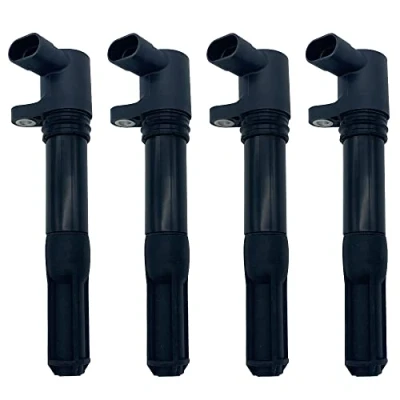 Image of 4pcs 46777288 55246099 504142675 ignition coil Fit for Fiat 500 500C 500L Bravo Doblo Ducato Grande Punto Idea Panda Stilo Tipo Iveco Daily Lancia MUSA Ypsilon Vauxhall Combo 0.9 .2 1. 4
