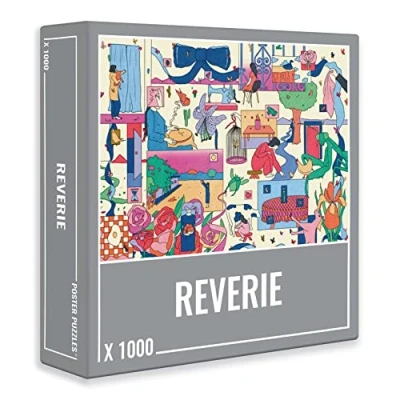Image of Cloudberries Reverie Puzzle, 1000 Piece Jigsaw Puzzles, Modern Flower Puzzle with Free Poster, Jigsaws Pieces for Adults