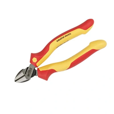 Image of Wiha 32929 8 Inch Insulated Industrial Diagonal Cutters, Copper