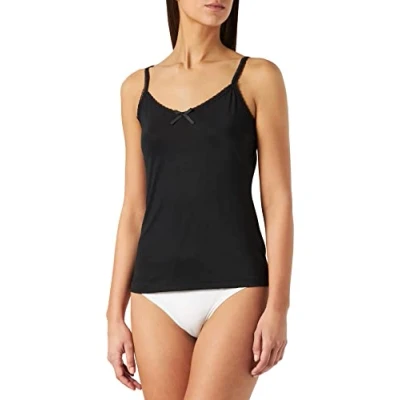 Image of Cream Women&#039;s Lise Singlet Undershirt, Pitch Black, XXL