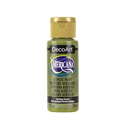 Image of DecoArt Americana Acrylic Multi Purpose Paint, Antique Green