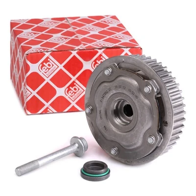 Image of 55567049, 55567049S1 Camshaft Adjuster FEBI BILSTEIN 46118 Intake Side 46 with screw VAUXHALL: Vectra Mk2 CC, Astra Mk5, Mk5 Sport Hatch