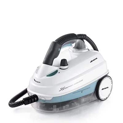 Image of Ariete 4146 X Vapor Deluxe Steam Cleaner for Floors, Carpets, Car Upholstery, Garments &amp; Windows, 8 Minutes Heat Up Time