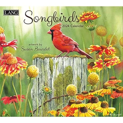 Image of LANG Songbirds™ 2024 Wall Calendar (24991001880) Multi