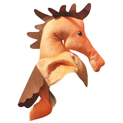 Image of Petitebella Orange Seahorse Hat (Orange, One Size)
