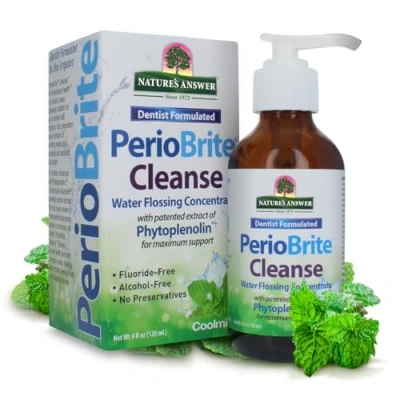 Image of Nature&#039;s Answer PerioCleanse Oral Cleansin 120ml Natural Cleanses &amp; Refreshes Hygiene Supports Healthy Gums Mouth