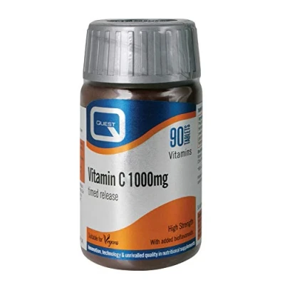 Image of Quest Vitamin C 1000mg Timed Release 90 Tablets (Pack of 4)