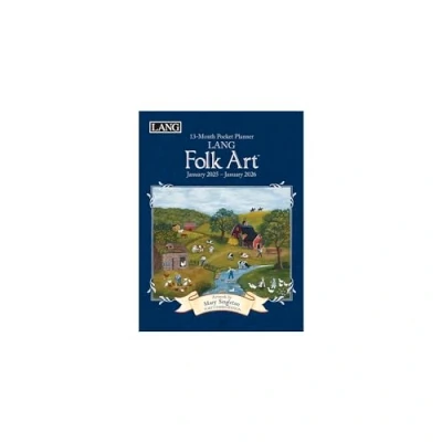 Image of Lang, LANG Folk Art 2025 Monthly Pocket Planner by Mary Singleton