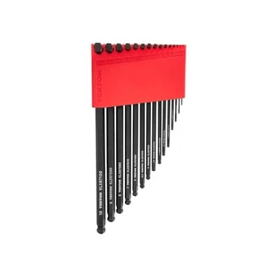 Image of TEKTON Short Arm Ball End Hex L Key Set with Holder, 15 Piece (1.3 10 mm) KLX91213