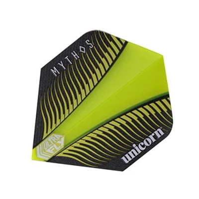 Image of Unicorn UltraFly Dart Flights Mythos Griffin Lime Design Ultra Durable 100 Micron Polyester PET Big Wing Shape