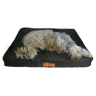 Image of Ellie Bo Medium Dog Bed for 30 inch Cage/Crate Black Waterproof