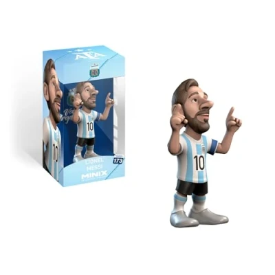Image of Minix Football Stars #173 AFA Argentina Messi 10 Collectible Figure 12 cm