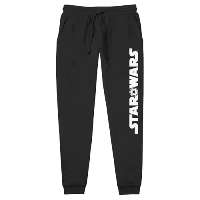 Image of STAR WARS Men&#039;s Empire Sweatpants, Black, Medium