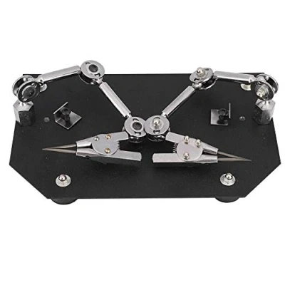 Image of Welding Fixture Clip, Auxiliary Work Clip Jewelry Table Clamp Helping Hands Third Arm Soldering Station for Repairing