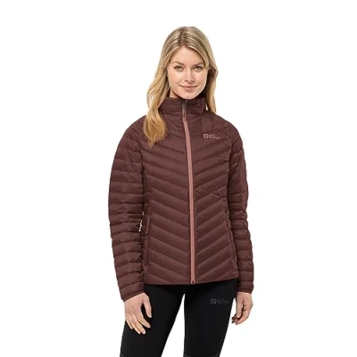 Image of Jack Wolfskin Women&#039;s Passamani Down Jacket W, Dark Maroon, M