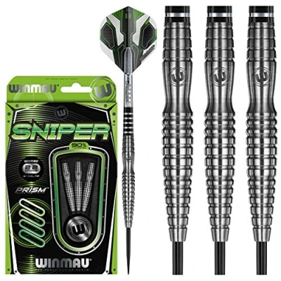 Image of WINMAU Sniper 22 Gram Tungsten Darts Set with Flights and Shafts (Stems)