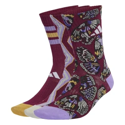 Image of adidas Farm 3 Pairs Per Pack Socks, Recycled Polyester, Multicolour