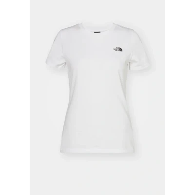 Image of The North Face Simple DOME TEE Basic Tshirt, Women&#039;s, Size: XS, White