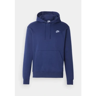 Image of Nike Sportswear CLUB Hoodie Hoodie, Men&#039;s, Size: XXL, Midnight navy/white