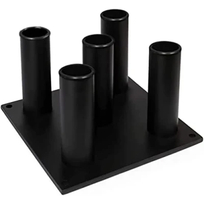 Image of Yes4All AEA6 Vertical Barbell Storage Rack Stand, 5 Bars,7inches x 2.2inch