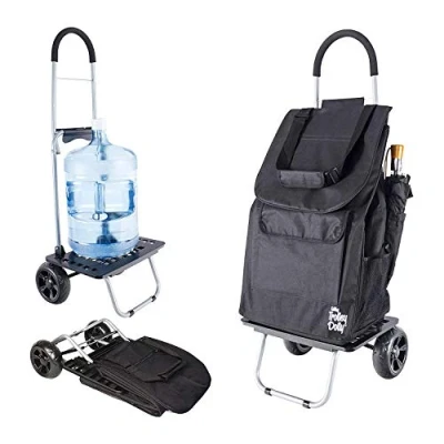 Image of Bigger Trolley Dolly, Black Foldable Cart