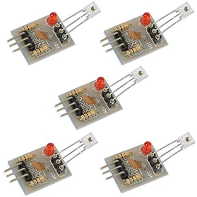 Image of iHaospace 5V Laser Recevier Sensor Module Relay Switch for Arduino (Pack of 5)
