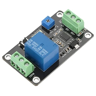 Image of TRM01 Delay Timer Relay Self Locking Trigger On Adjustable Cycle Time Module