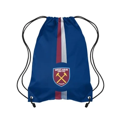 Image of FOCO Officially Licensed Ultra Action Drawstring Football Bag (West Ham United FC)