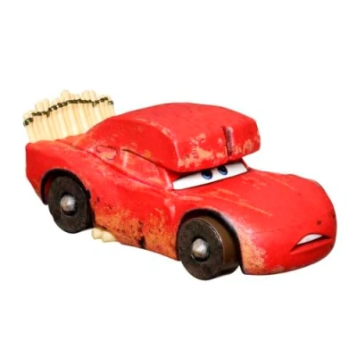 Image of Mattel Disney Pixar Cars CAVE Lightning McQueen Die Cast Car 1:55