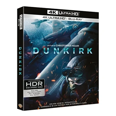 Image of dunkirk (4k ultra hd+blu ray) BluRay Italian Import