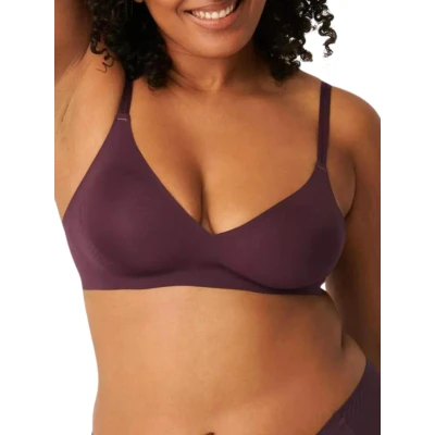 Image of Sloggi Women&#039;s Body Adapt T shirt Padded bra, Ebony Brown, XS UK