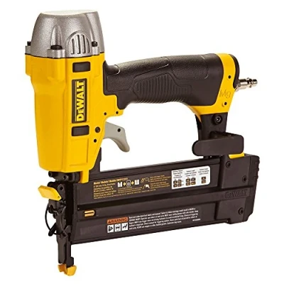 Image of Dewalt DPN1850 XJ compressed air nailer oil free maintenance 18G 15 55mm with case, yellow, m