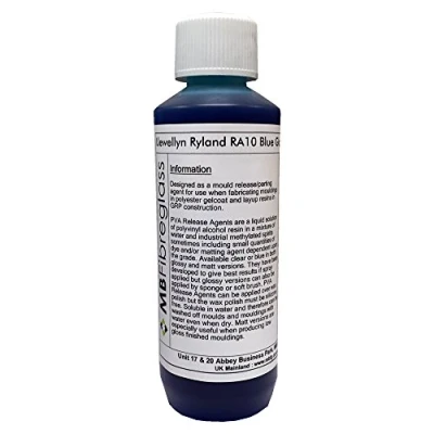 Image of Polycraft LR RA10 PVA Blue Gloss Release Agent 250ml