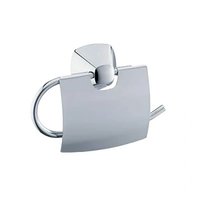 Image of Keuco 2760 City.2 Toilet Paper Holder with Lid Chrome