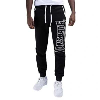 Image of Lonsdale London Men&#039;s MARLDON Jogging Pants, Slim fit, Black, L