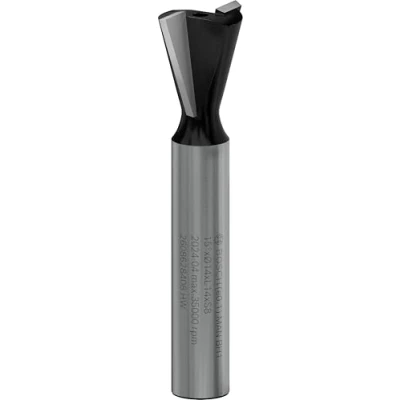 Image of Bosch Accessories 2608628408 Chamfer Bit, Silver/Black, 14 x 8 mm