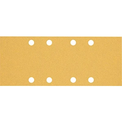 Image of Bosch Professional 10x Expert C470 Sandpaper (for Hardwood, Paint on wood, 93x230 mm, Grit 80, Accessories Orbital Sander)