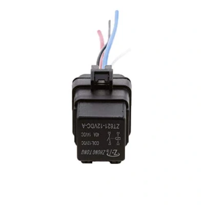 Image of Mintice Car Vehicle Motor Heavy Duty 12V 40A SPST Relay Socket Plug 4Pin 4 Wire Waterproof Kit