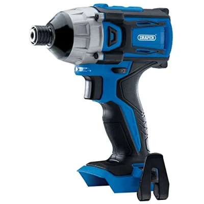 Image of Draper D20 20V Brushless Impact Driver, 1/4&quot; Hex., 180Nm (Sold Bare)