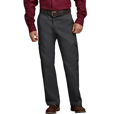 Image of Dickies Men&#039;s Relaxed Straight fit Cargo Work Pant Utility, Black V1, 44W x 32L