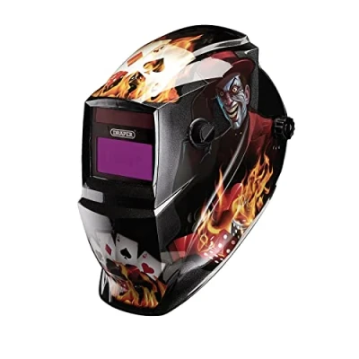 Image of Draper Auto Darkening Welding Helmet, Playing Cards