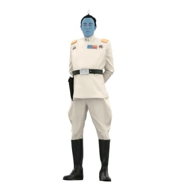 Image of Hallmark Keepsake Christmas Ornament 2024, Star Wars: Ahsoka Grand Admiral Thrawn, Gifts for Wars Fans