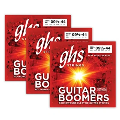 Image of GHS STRINGS GUITAR BOOMERS GB9 1/2 (3 SETS) 009.5 044 (EXTRA LIGHT +) ELECTRIC